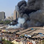 Massive Fire Breaks Out At Furniture Shop In Mumbai's Dindoshi. VIDEO