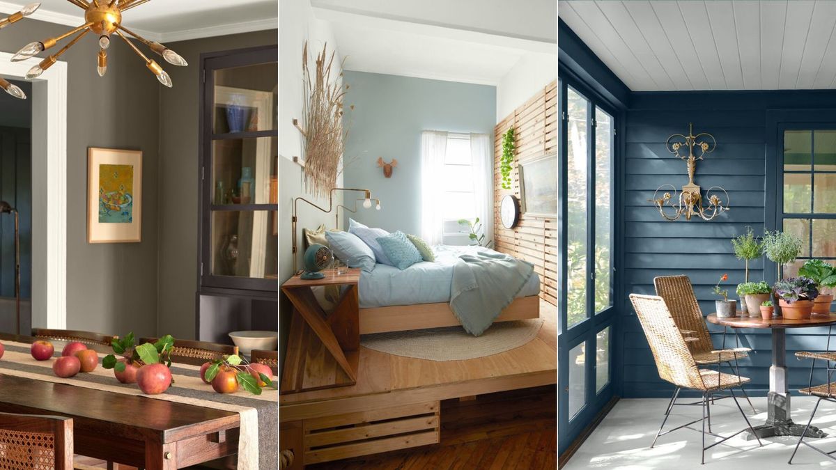 Benjamin Moore's Coziest Cabin Paint Colors