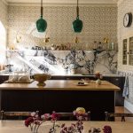 Charming Kitchen Brimming with Pattern