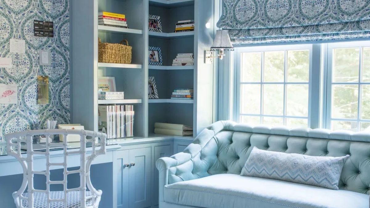 Pastel Blue Home Office: A Design Regret