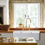 Marble Insert Protects Wooden Countertops