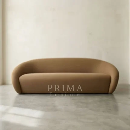 Emma Minimalist Beige Sofa aesthetic living room