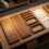 Custom Wood Furniture Components Layout On Workshop Table