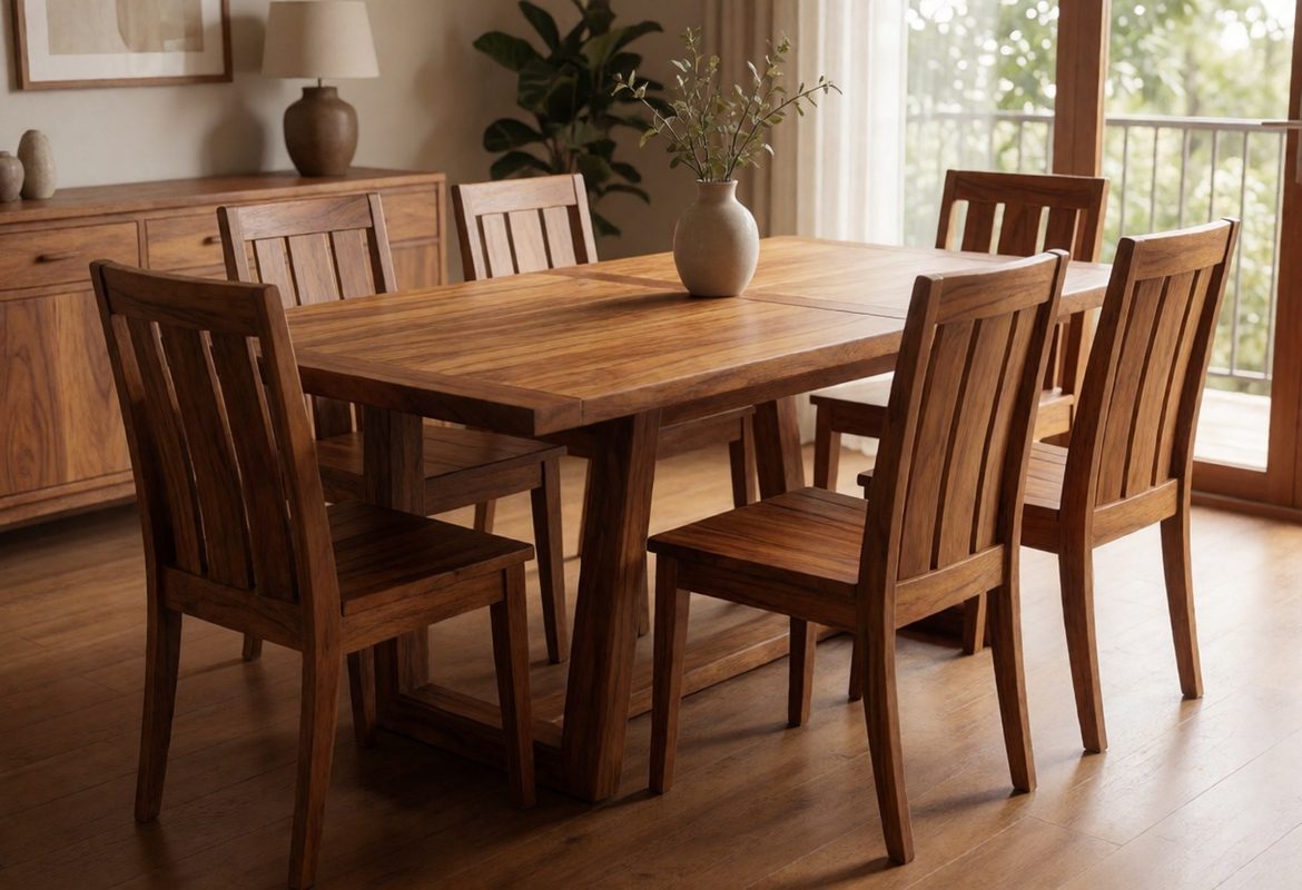 Furniture-Manufacturers-Jepara-Indonesia-Solid-Teak-Dining-Set-1170x800 What Makes Jepara Known for Traditional Furniture Woodworking