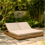 Bima Double Sunbed Solid Wood Outdoor Furniture