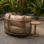 Outdoor Sectional Sofa For Villa Terrace And Resort Lounge