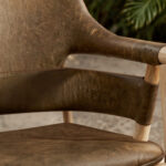 Solid Wood Accent Chair