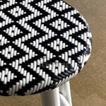 Remy Round Rattan Bar Stool - Image 2