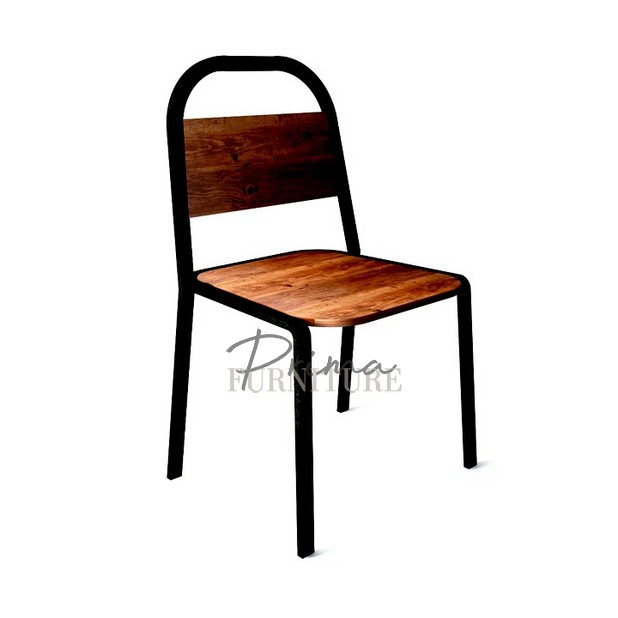 Diya Teak and Steel Chair