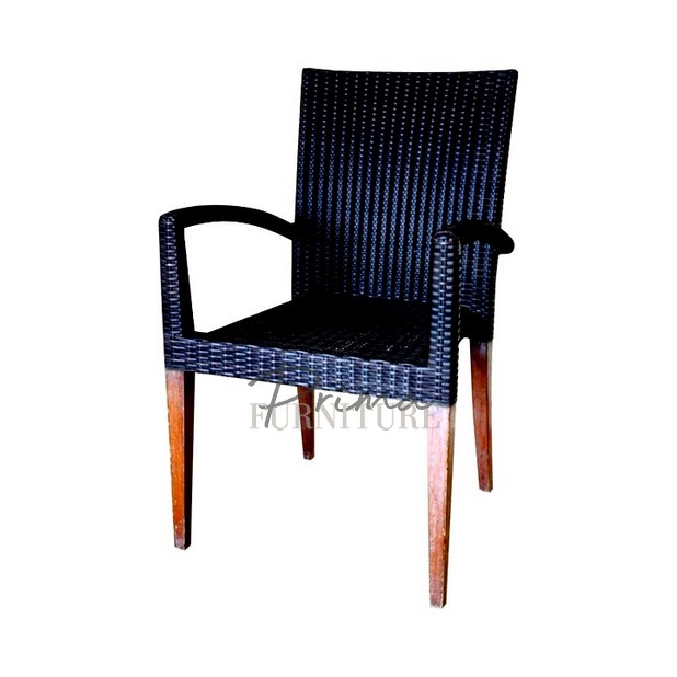 Charu Syntetic Teak Chair