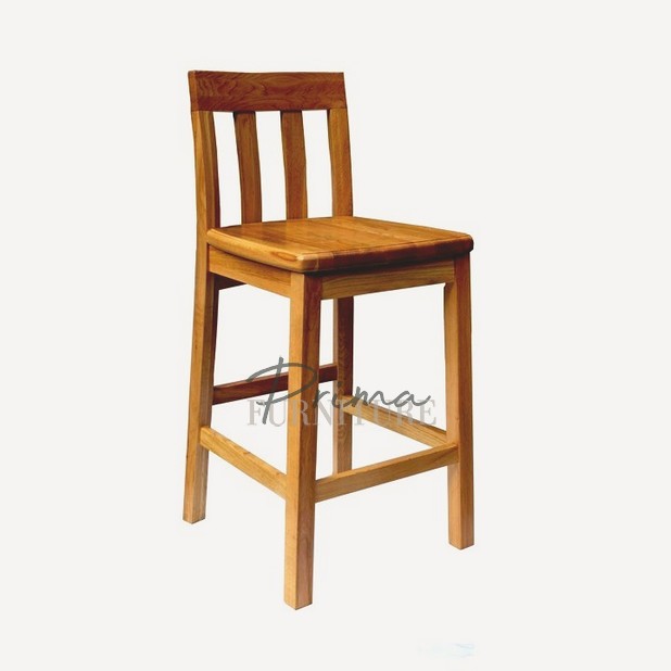 Xander Teak Bar Chair