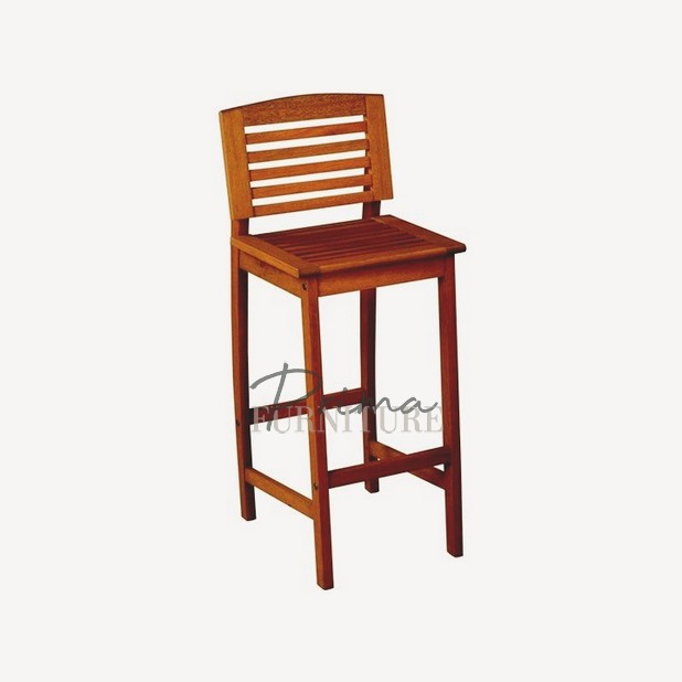 Jude Teak Bar Chair