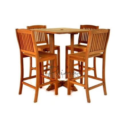 Kobe Teak Outdoor Bar Sets