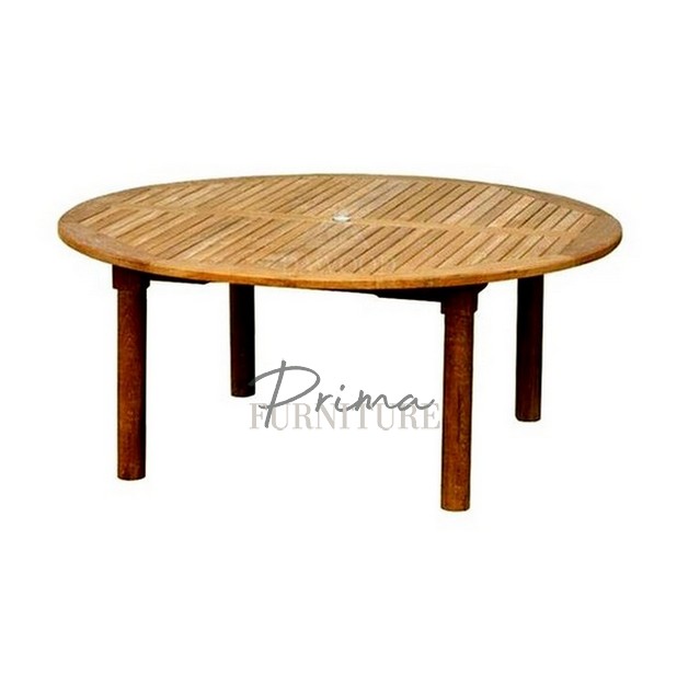 Daxton Round Teak Dining Table