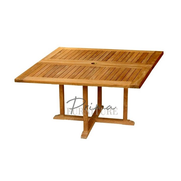 MATQ-004-Ali-Square-Extended-Dining-Table-120-140x120x75cm Furniture Jepara