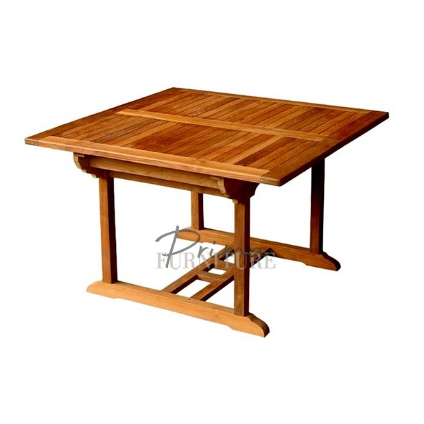 Gideon Big Square Teak Dining Table