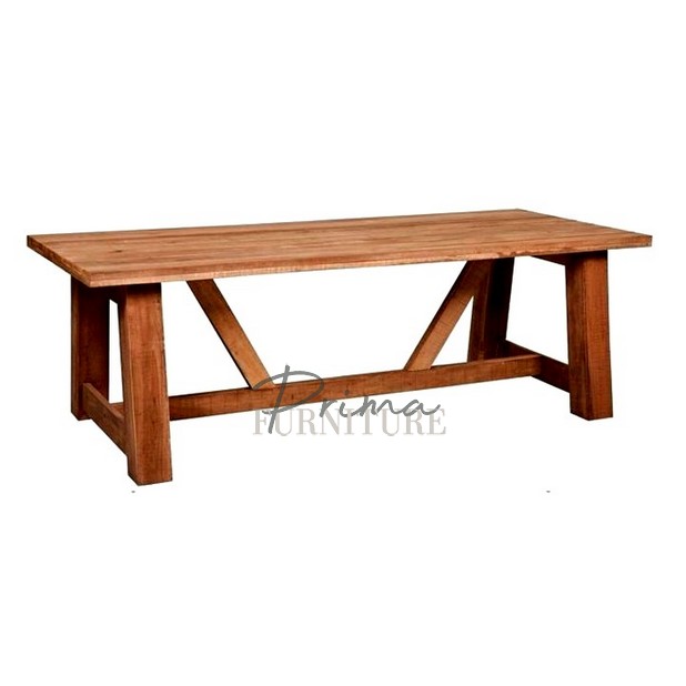 MATR-017-Mario-Rect-Extend-Dining-Table-200x100x75cm Furniture Jepara