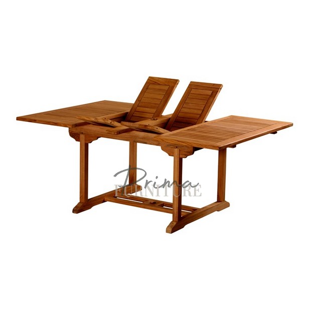 Julius Rectangular Double Extended Table 240x100