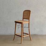 Elian Natural Rattan Bar Stool - Image 2